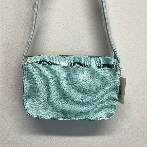 Sol and Mer Swimmers Beaded Shoulder Bag 🩵💛❤️ - Picture 8 of 10